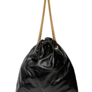 Balenciaga Crush Medium Tote Bag Black