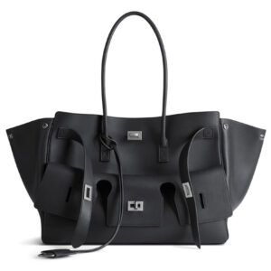 Balenciaga Bel Air Medium Carry All Bag Black