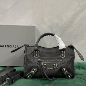 Balenciaga LE CITY Mini Handbag Black