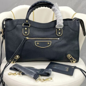 Balenciaga LE CITY Medium Handbag Dark Blue