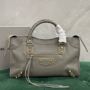 Balenciaga LE CITY Medium Handbag Gray