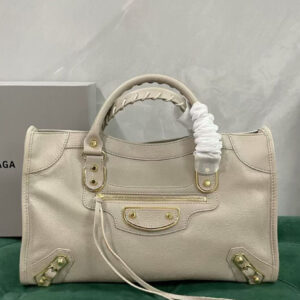 Balenciaga LE CITY Medium Handbag Khaki