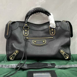Balenciaga LE CITY Medium Handbag Black
