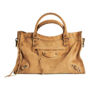 Balenciaga Le City small trumpet bag Coffee