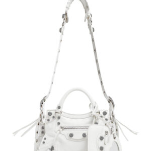 Balenciaga Neo Cagole XS Handbag White