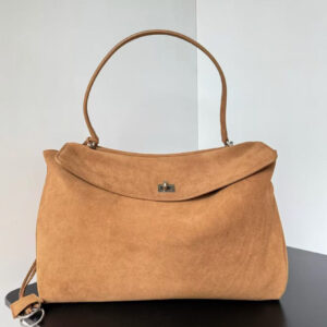 Balenciaga Rodeo Large Tote Bag Coffee