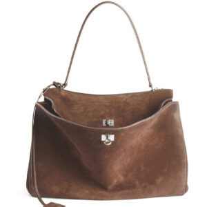 Balenciaga Rodeo Large Tote Bag Dark Coffee