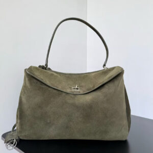 Balenciaga Rodeo Large Tote Bag Dark Green