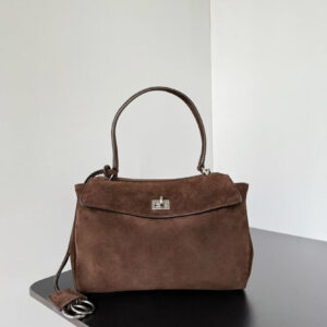 Balenciaga Rodeo Small Handbag Dark Coffee