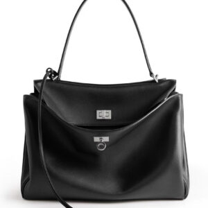 Balenciaga Rodeo Medium Handbag Black