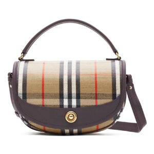 Burberry Crossbody Bag Highlands Dark Coffee