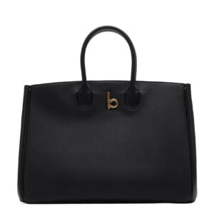 Burberry Medium Rocking Horse Tote Black