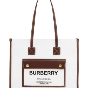 Burberry Large Freya Tote Bag Coffee