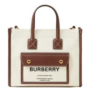 Burberry Mini Freya Tote Bag Coffee