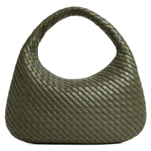 Bottega Veneta Large Veneta Shoulder Bag Green