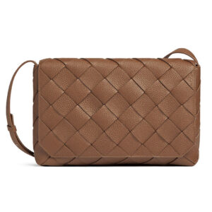 Bottega Veneta Diago Large Crossbody Bag Coffee
