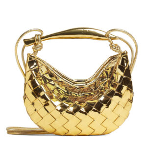 Bottega Veneta Mini Sardine Golden