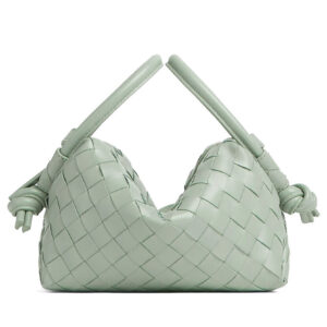 Bottega Veneta Small Loop Cross-Body Bag Green