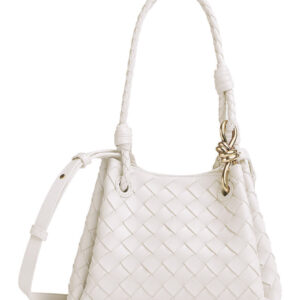 Bottega Veneta Small Parachute Cream