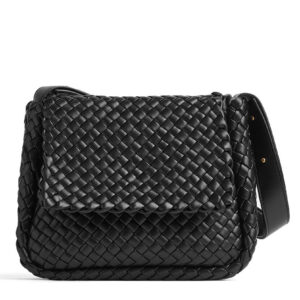 Bottega Veneta Cobble Shoulder Bag 709418 Black