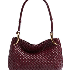 Bottega Veneta Small Clicker Shoulder Bag Mauve