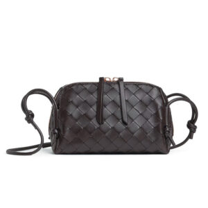 Bottega Veneta Concert Pouch 794258 Dark Coffee