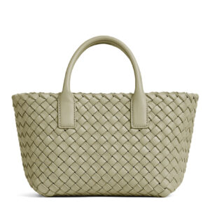 Bottega Veneta Mini Cabat Light Green