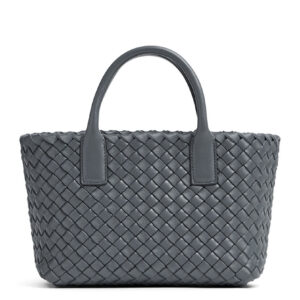 Bottega Veneta Mini Cabat Gray