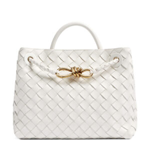 Bottega Veneta Small Andiamo White