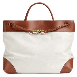 Bottega Veneta Large Andiamo Coffee