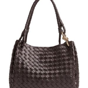 Bottega Veneta Large Parachute Dark Coffee