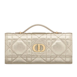 Christian Dior Miss Caro Top Handle clutch Golden