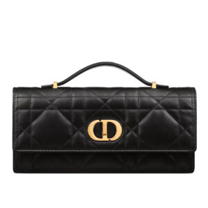 Christian Dior Miss Caro Top Handle clutch Black