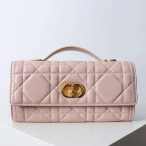Christian Dior Miss Caro Top Handle clutch Pink