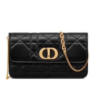 Christian Dior Miss Caro chain bag Black