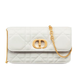 Christian Dior Miss Caro chain bag White
