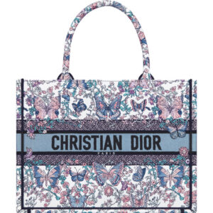 Christian Dior Medium Dior Book Tote M1286 White