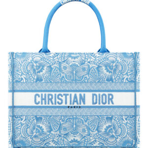 Christian Dior Medium Dior Book Tote M1286 Blue