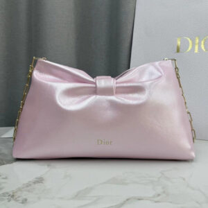 Christian Dior Medium Dior Bow Handbag Pink