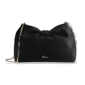 Christian Dior Mini Dior Bow Handbag Black