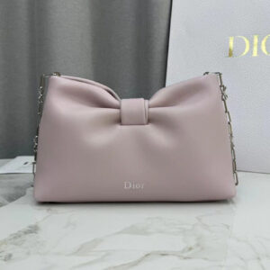 Christian Dior Mini Dior Bow Handbag Pink