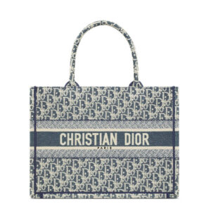 Christian Dior Book Tote Medium Cream
