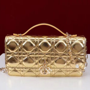 Christian Dior My Dior Top Handle bag Golden