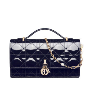 Christian Dior My Dior Top Handle bag Dark Blue