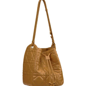 Christian Dior Medium D-Motion Bag Coffee