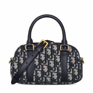 Christian Dior D-Vibe East-West Nano Bag Dark Blue