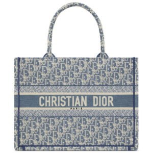 Christian Dior Medium Dior Book Tote Blue