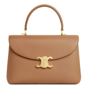 Celine Medium Nino Bag In Supple Calfskin Apricot