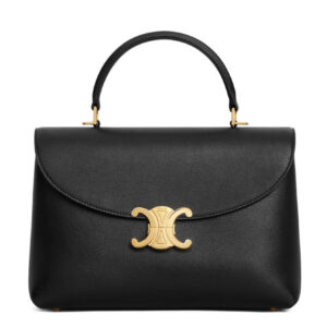 Celine Medium Nino Bag In Supple Calfskin Black