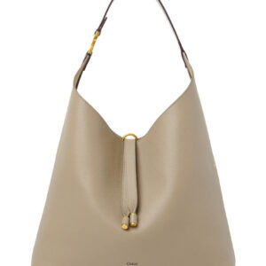 Chloe Marcie Hobo Bag Gray